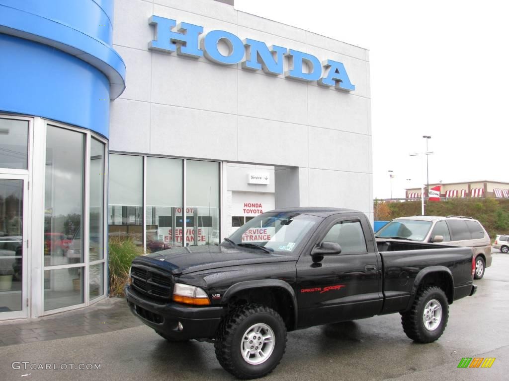 Black Dodge Dakota