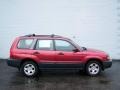 2003 Cayenne Red Pearl Subaru Forester 2.5 X  photo #9