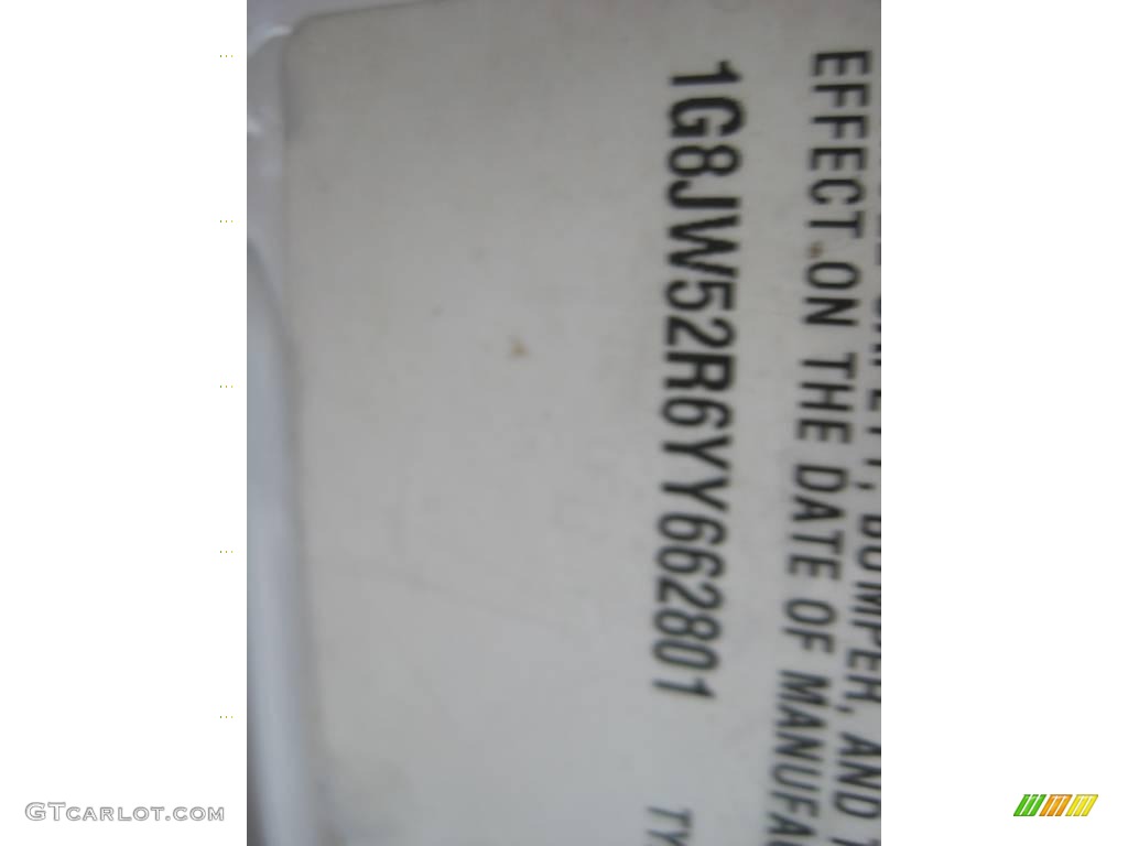 2000 L Series LS2 Sedan - Bright White / Gray photo #6