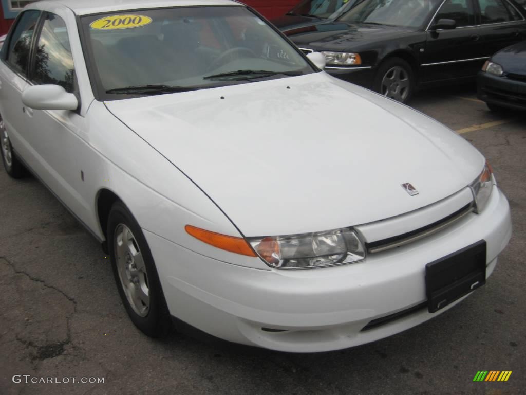 2000 L Series LS2 Sedan - Bright White / Gray photo #17