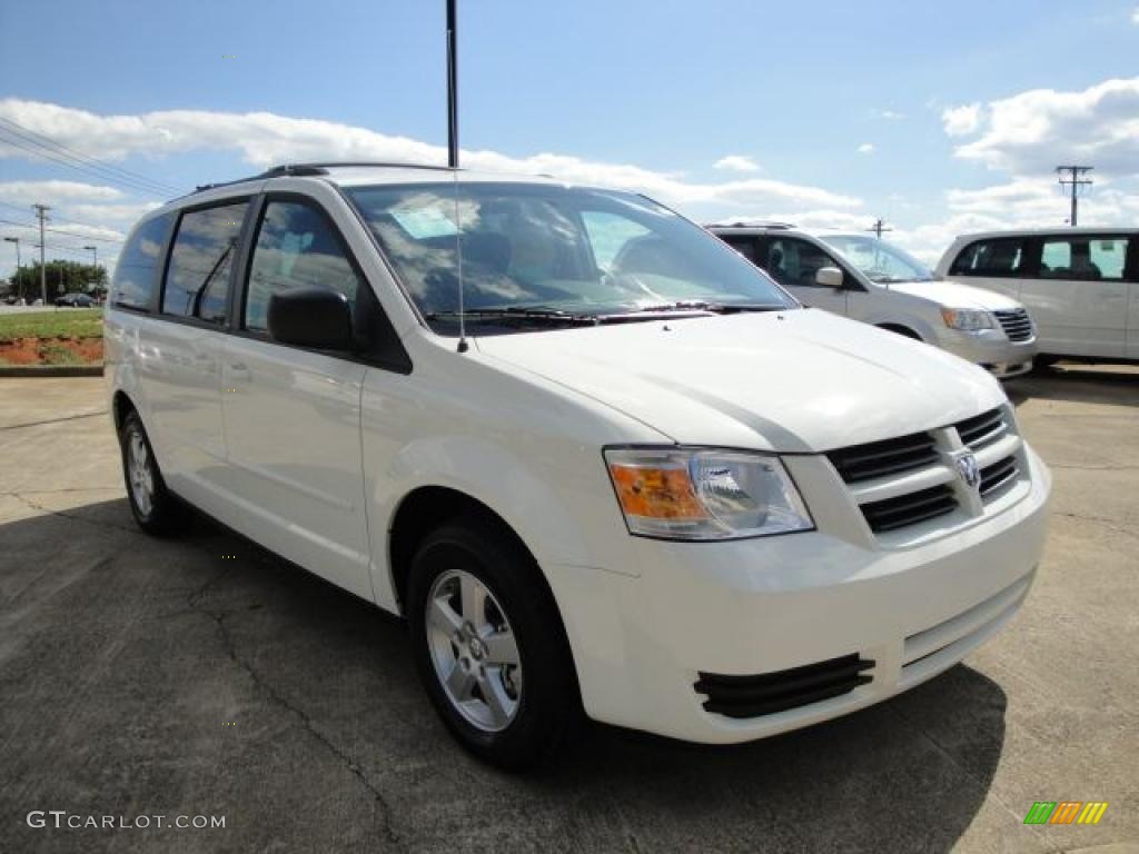 2010 Grand Caravan SE - Stone White / Dark Slate Gray/Light Shale photo #7