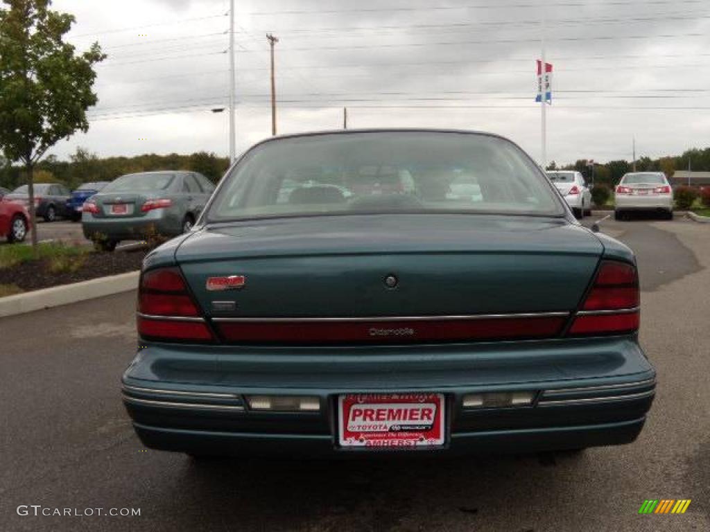 1997 Regency Sedan - Medium Dark Teal Metallic / Light Beige photo #4