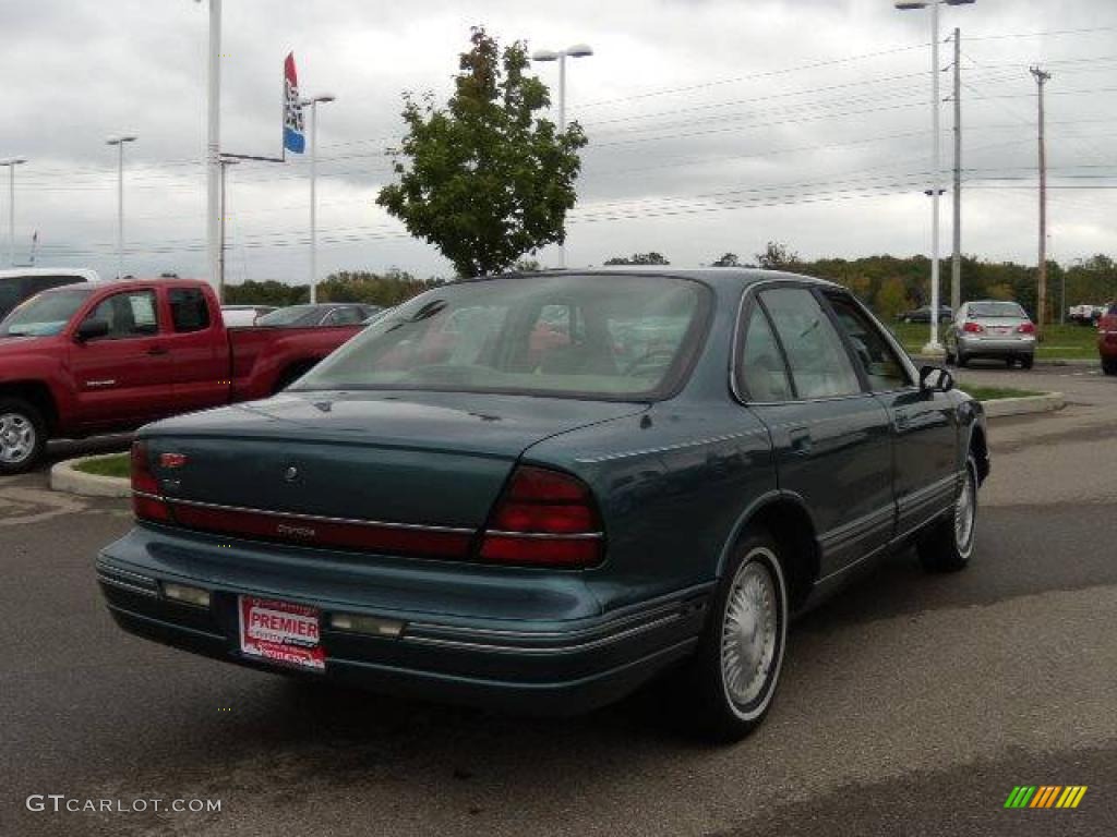 1997 Regency Sedan - Medium Dark Teal Metallic / Light Beige photo #5