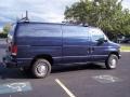 2001 True Blue Metallic Ford E Series Van E250 Commercial  photo #14