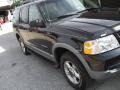 2002 Black Clearcoat Ford Explorer XLT 4x4  photo #2