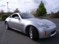 2005 Chrome Silver Metallic Nissan 350Z Track Coupe  photo #8