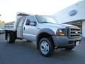 2005 Silver Metallic Ford F550 Super Duty XL Regular Cab Chassis  photo #1