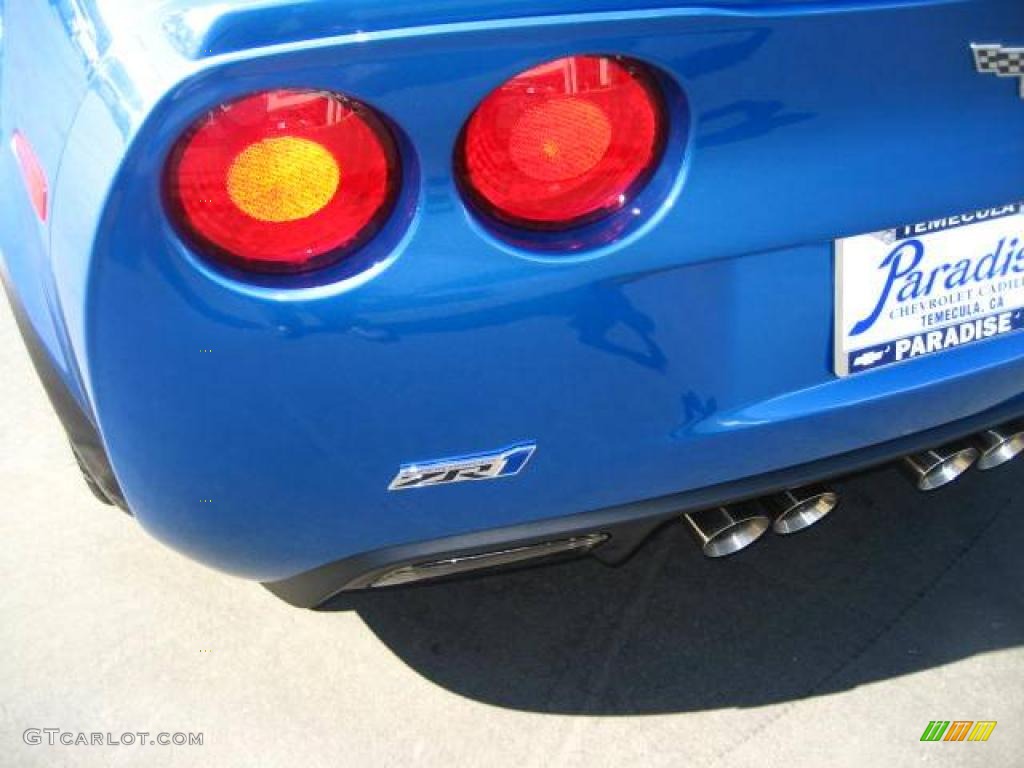 2010 Corvette ZR1 - Jetstream Blue Metallic / Ebony Black photo #16