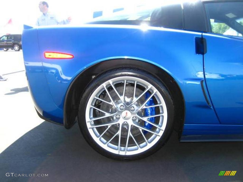 2010 Corvette ZR1 - Jetstream Blue Metallic / Ebony Black photo #17