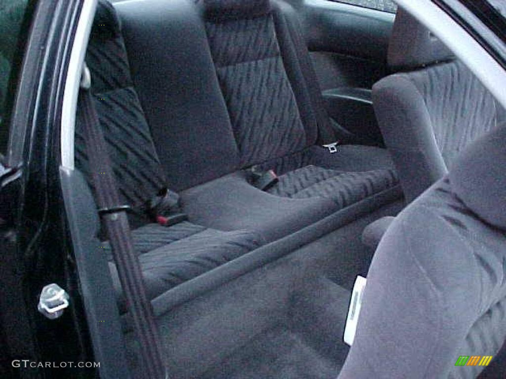 1999 Civic Si Coupe - Flamenco Black Pearl / Dark Gray photo #7
