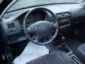 1999 Flamenco Black Pearl Honda Civic Si Coupe  photo #9