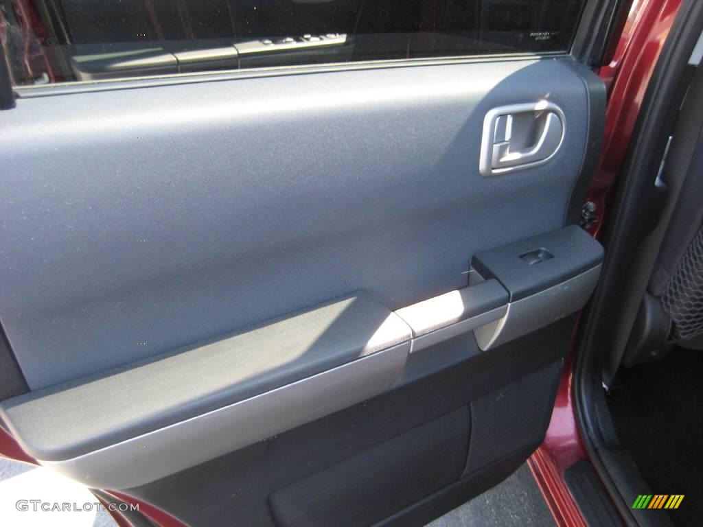2004 Endeavor XLS AWD - Ultra Red Pearl / Charcoal Gray photo #13