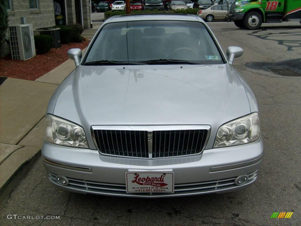 2004 XG350 L Sedan - Titanium / Black photo #6