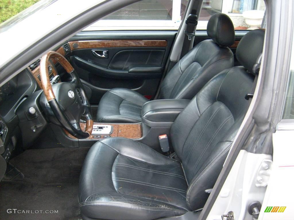 2004 XG350 L Sedan - Titanium / Black photo #8