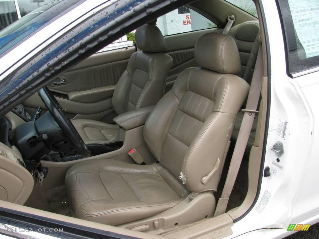 1998 Accord EX V6 Coupe - Taffeta White / Ivory photo #15
