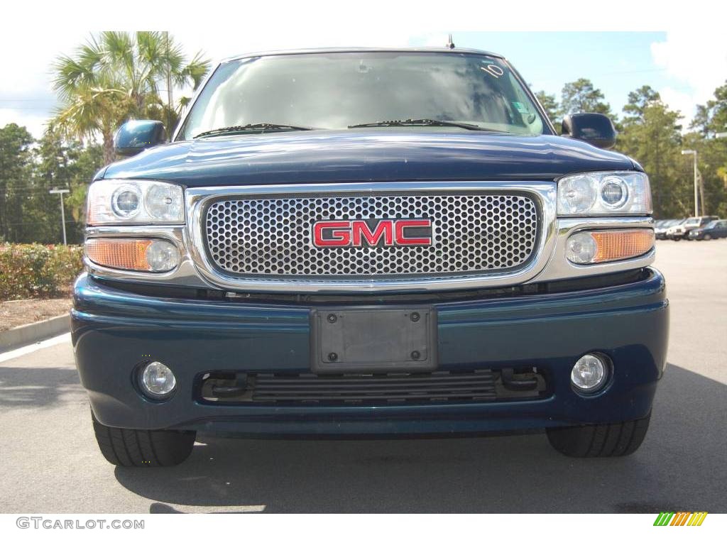 2006 Yukon Denali AWD - Blue Green Crystal / Sandstone photo #3