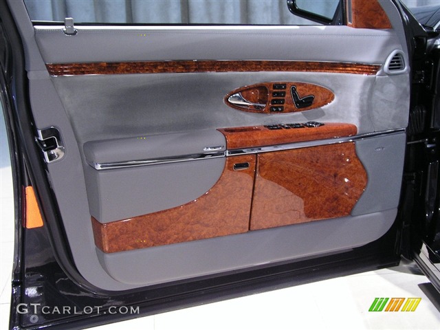 2004 Maybach 57 Standard 57 Model Himalayan Grey Door Panel Photo #189448