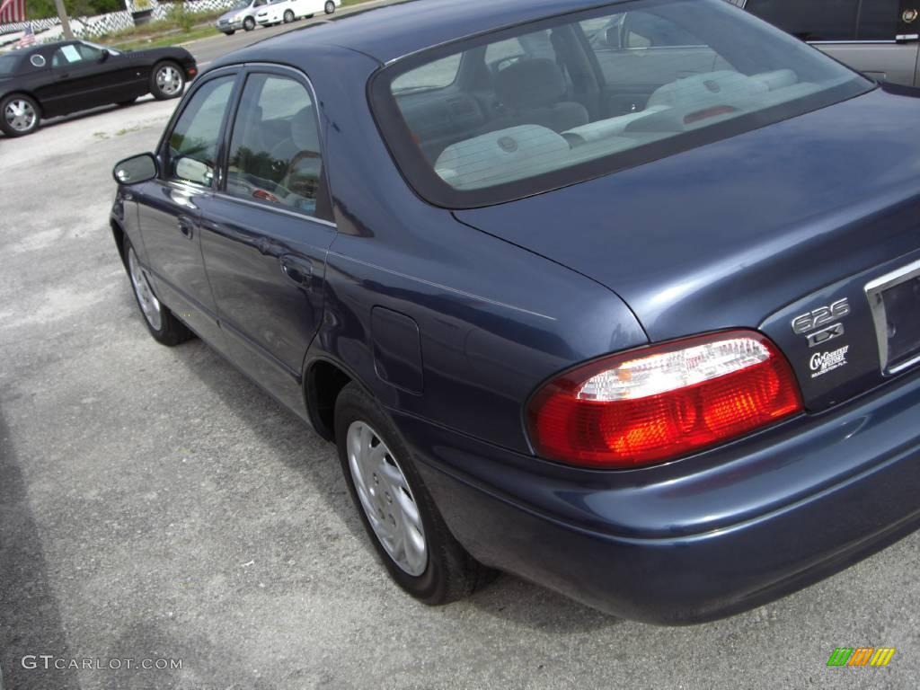 2002 626 LX - Galaxy Blue / Gray photo #5