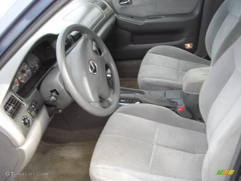 2002 626 LX - Galaxy Blue / Gray photo #8