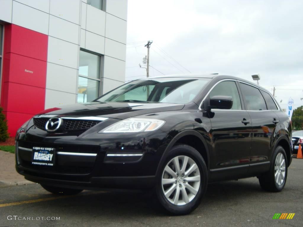 2007 CX-9 Sport AWD - Brilliant Black / Black photo #1
