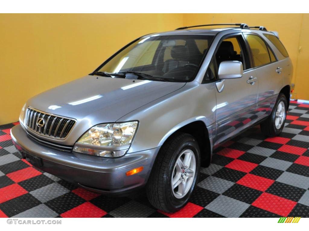 2001 RX 300 AWD - Blue Vapor Metallic / Black photo #3