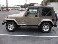 2003 Light Khaki Metallic Jeep Wrangler Sahara 4x4  photo #3