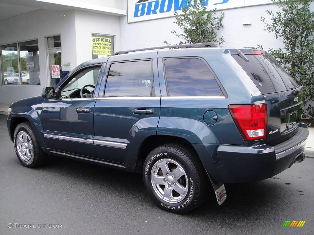 2005 Grand Cherokee Limited 4x4 - Deep Beryl Green Pearl / Medium Slate Gray photo #4