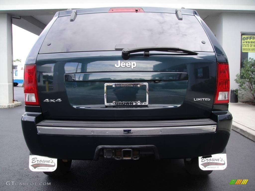 2005 Grand Cherokee Limited 4x4 - Deep Beryl Green Pearl / Medium Slate Gray photo #5