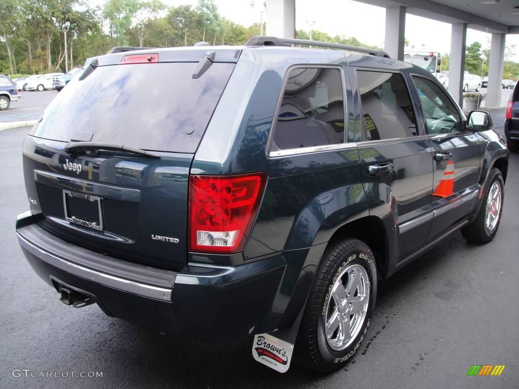 2005 Grand Cherokee Limited 4x4 - Deep Beryl Green Pearl / Medium Slate Gray photo #6