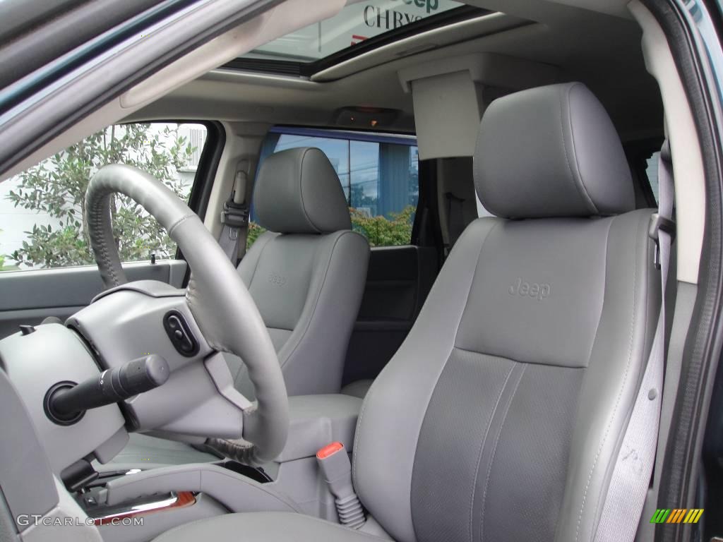 2005 Grand Cherokee Limited 4x4 - Deep Beryl Green Pearl / Medium Slate Gray photo #9