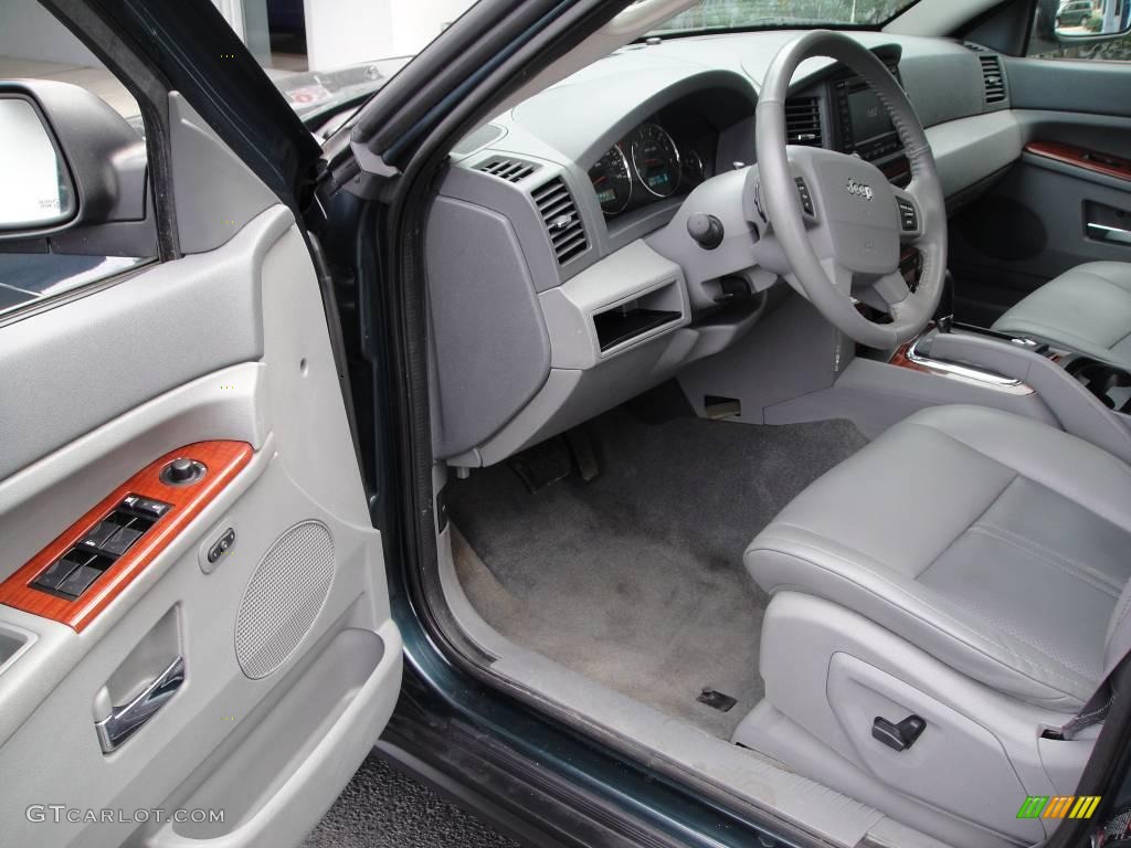 2005 Grand Cherokee Limited 4x4 - Deep Beryl Green Pearl / Medium Slate Gray photo #10