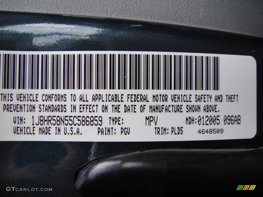 2005 Grand Cherokee Limited 4x4 - Deep Beryl Green Pearl / Medium Slate Gray photo #16