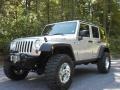2008 Bright Silver Metallic Jeep Wrangler Unlimited Rubicon 4x4  photo #1