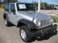 2010 Bright Silver Metallic Jeep Wrangler Sport 4x4  photo #3