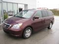 2007 Dark Cherry Pearl Honda Odyssey EX-L  photo #2