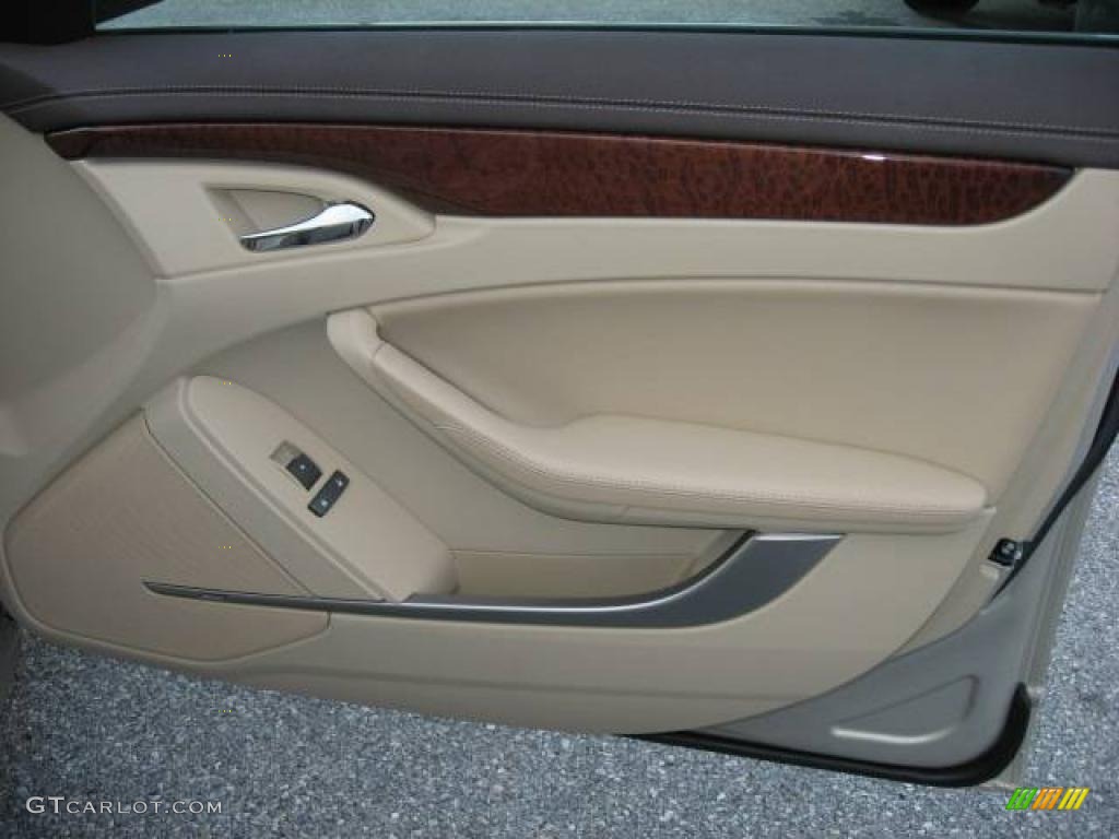 2009 CTS Sedan - Gold Mist / Cashmere/Cocoa photo #38