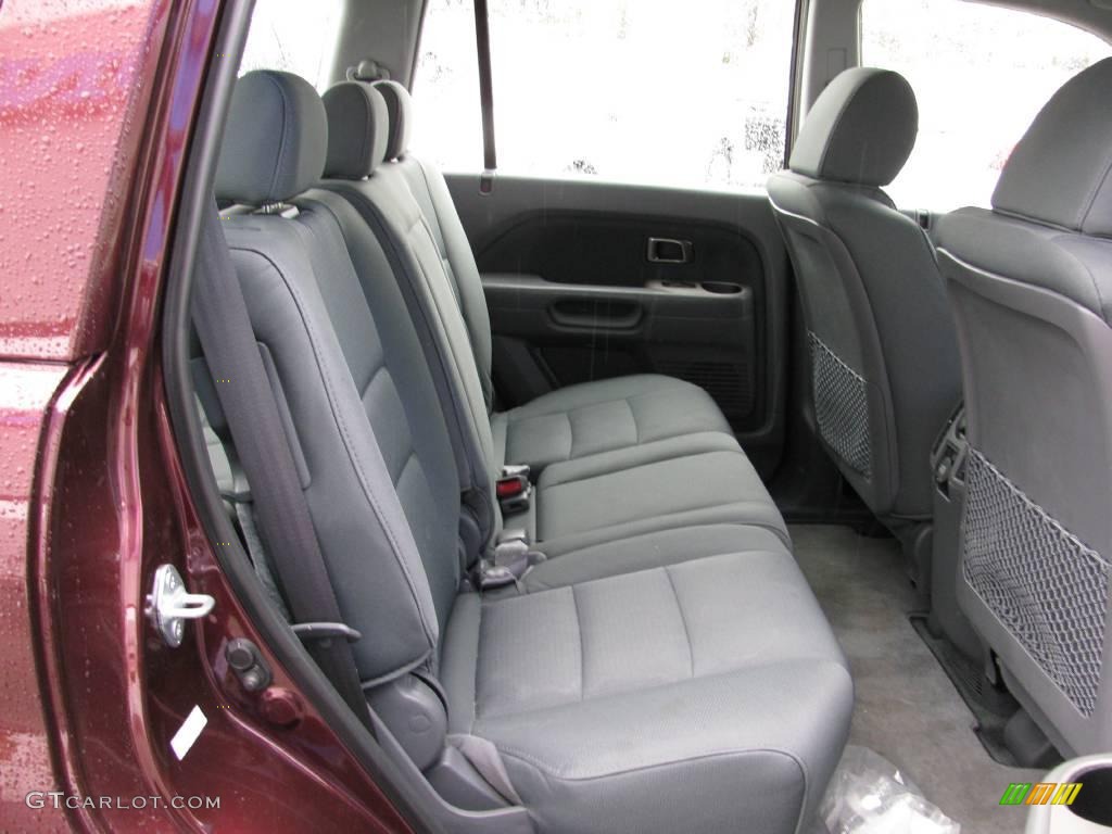 2007 Pilot LX 4WD - Dark Cherry Pearl / Gray photo #12