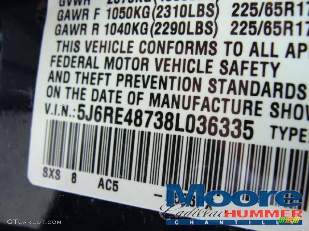 2008 CR-V EX-L 4WD - Royal Blue Pearl / Gray photo #19