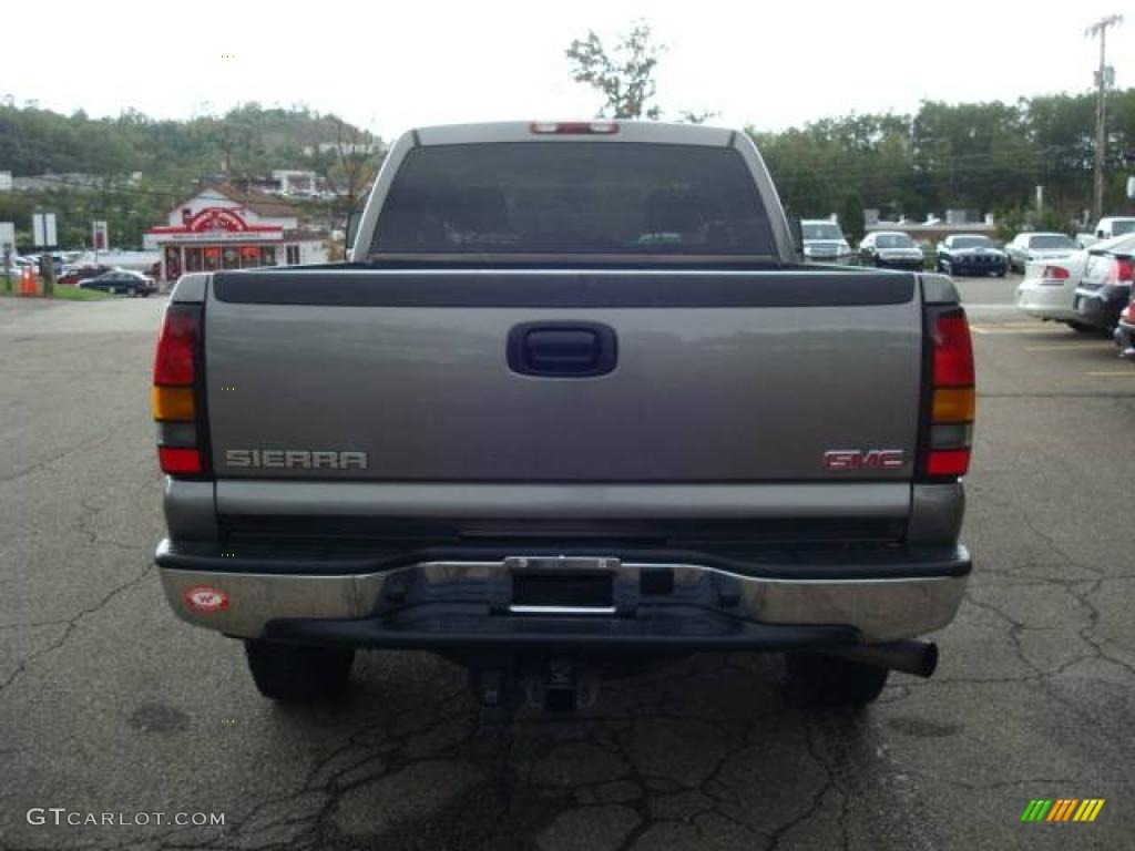 2006 Sierra 2500HD SLT Crew Cab 4x4 - Steel Gray Metallic / Pewter photo #3