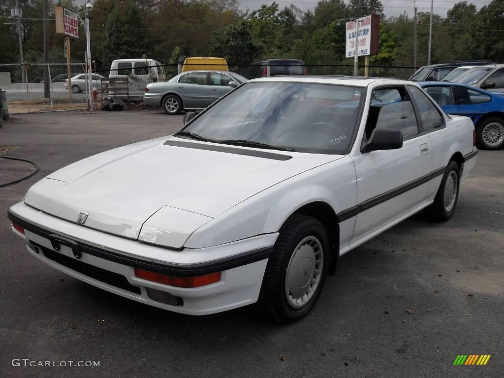 1988 Prelude Si - Polar White / Black photo #2