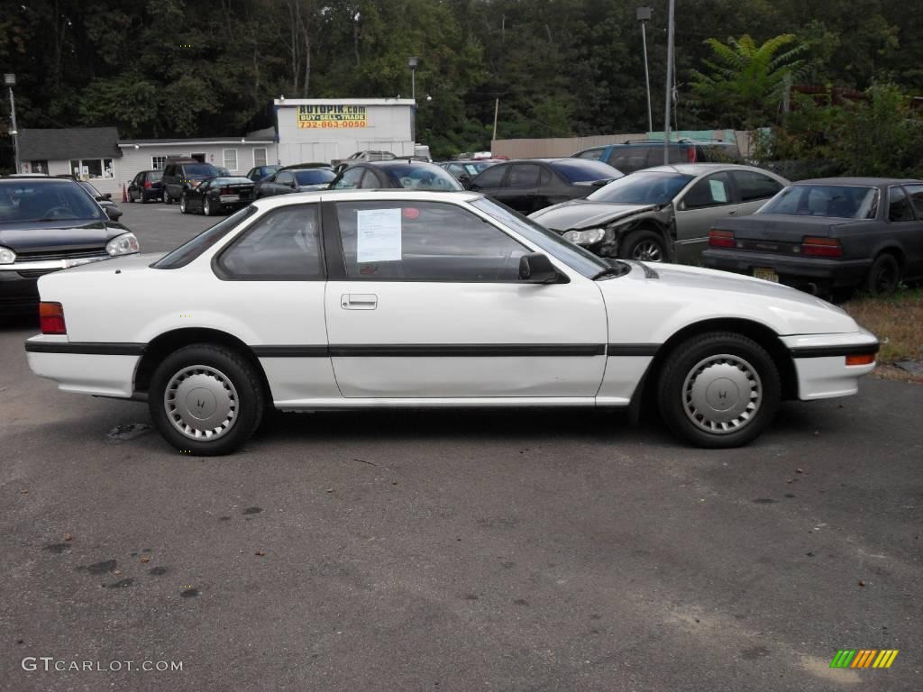1988 Prelude Si - Polar White / Black photo #4