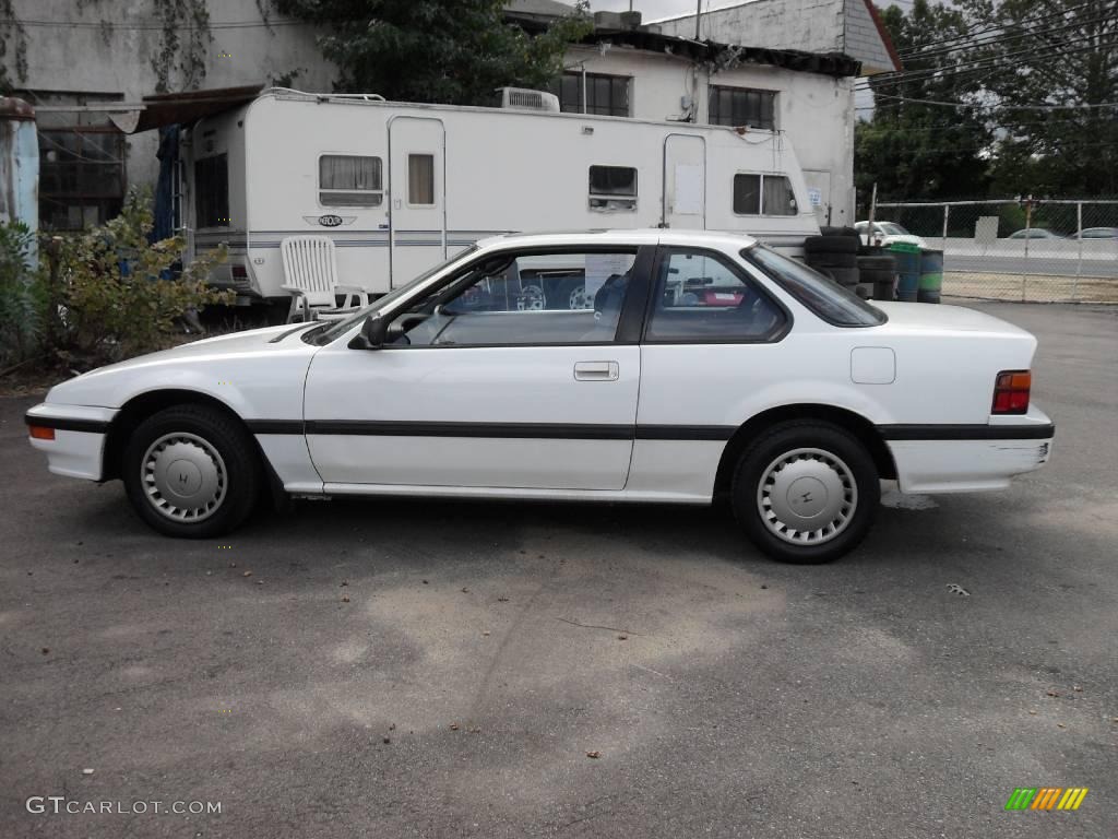 1988 Prelude Si - Polar White / Black photo #8