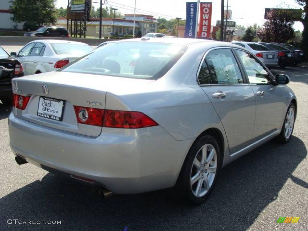 2005 TSX Sedan - Satin Silver Metallic / Quartz photo #6