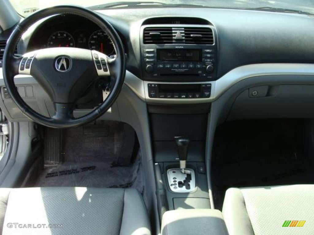 2005 TSX Sedan - Satin Silver Metallic / Quartz photo #9