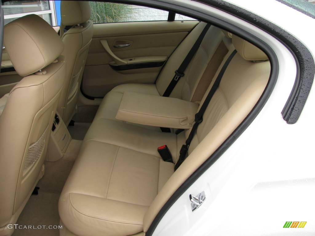 2006 3 Series 325xi Sedan - Alpine White / Beige photo #11