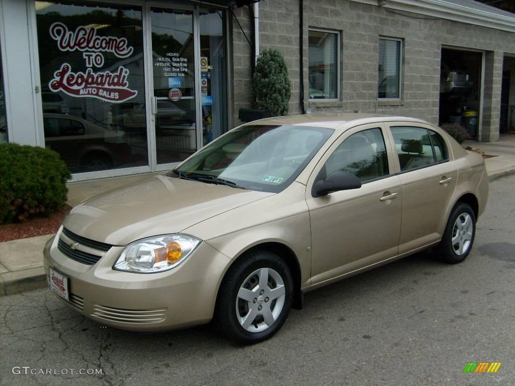 2006 Cobalt LS Sedan - Sandstone Metallic / Neutral photo #1