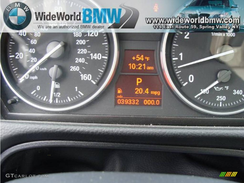 2007 3 Series 328xi Coupe - Alpine White / Cream Beige photo #14