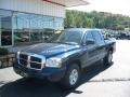 2006 Patriot Blue Pearl Dodge Dakota SLT Quad Cab 4x4  photo #1