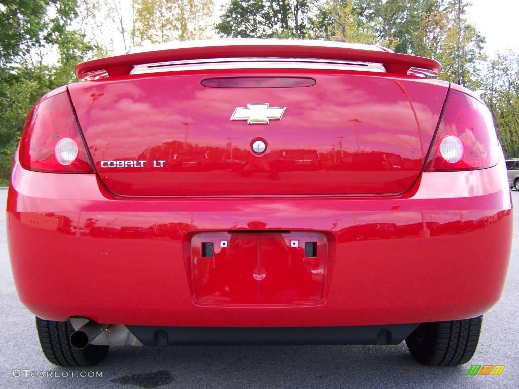 2009 Cobalt LT Sedan - Victory Red / Ebony photo #5