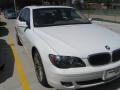 2007 Alpine White BMW 7 Series 750i Sedan  photo #3